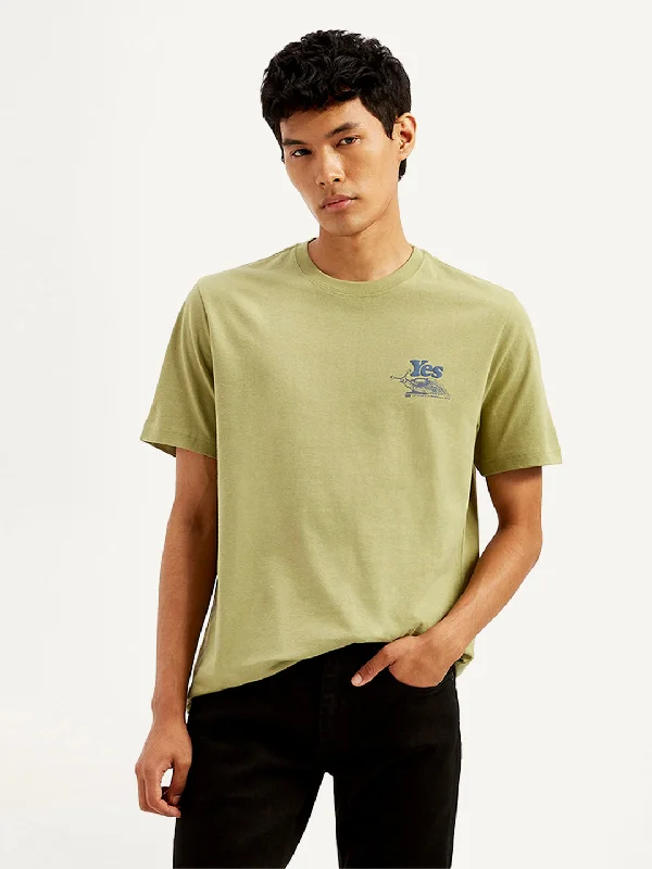 Soft Wear Men's Solid Crew Neck T-Shirt