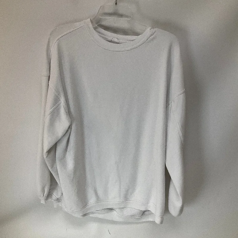 Design And Tailoring Top Long Sleeve By Aerie In White, Size: S