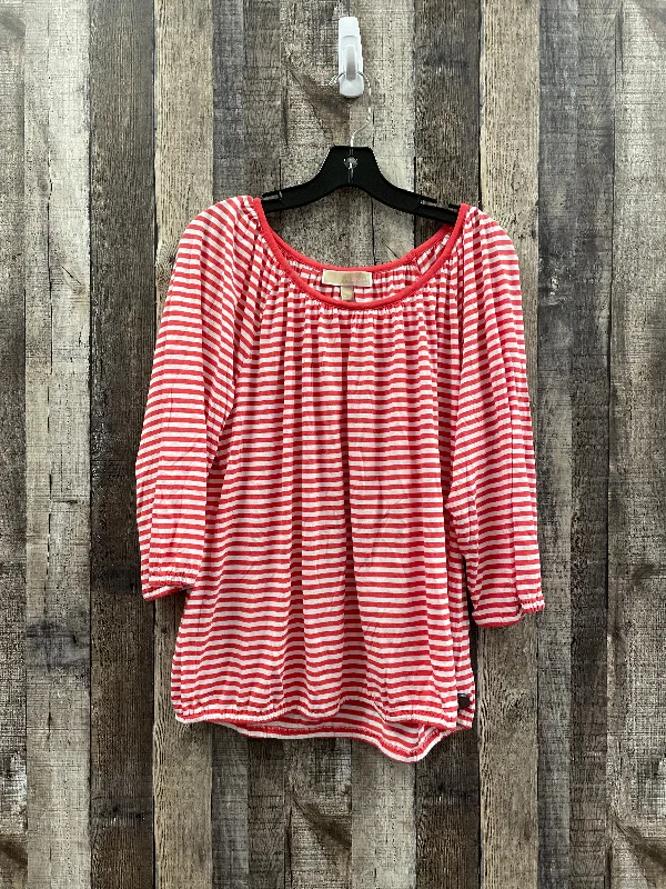 Comfortable Lounge Wear Top Long Sleeve By Michael Kors  Size: 1x