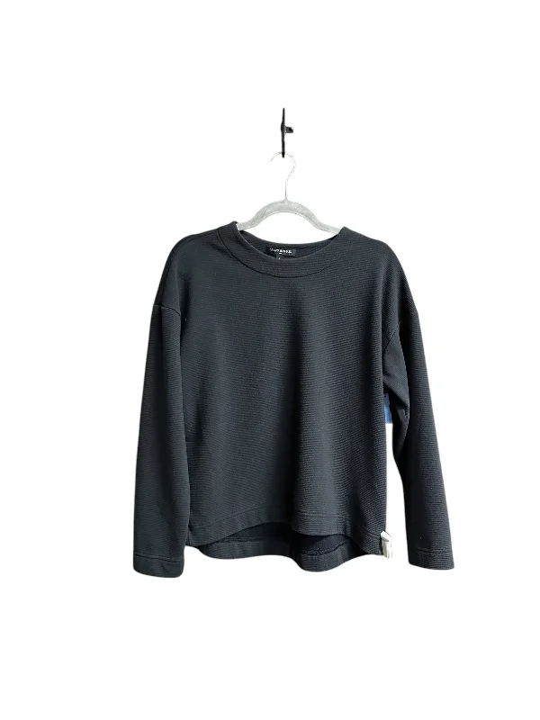 High-quality Fabrics Top Long Sleeve By Banana Republic In Black, Size: S