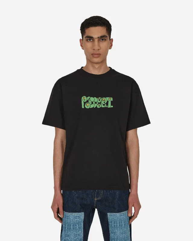 Cozy Lounge Wear Captek Eyes T-Shirt Black