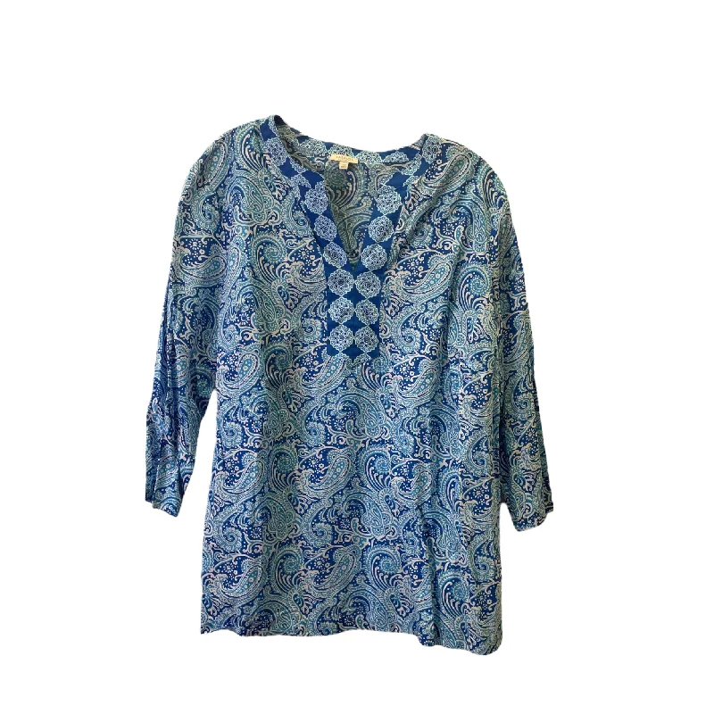 Modern Chic Top Long Sleeve By Talbots  Size: 2x
