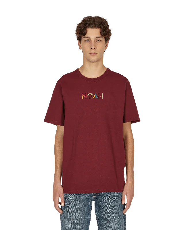 Soft Feel Sign T-Shirt Red