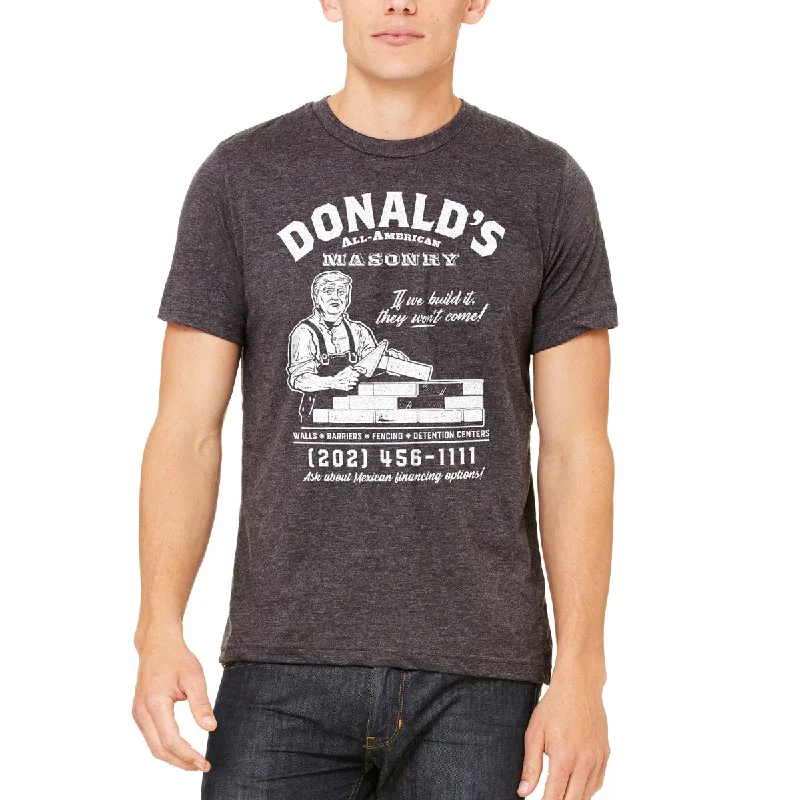 Comfortable Fashion Looks Donald Trump's All-American Masonry T-Shirt