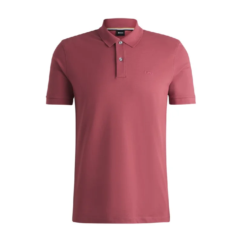 Elegant Dressing Pallas Cotton polo shirt with embroidered logo