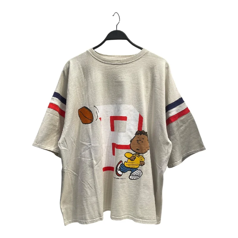 Easy Style Vintage Heavy /T-Shirt/M/Cotton/CRM/Graphic/