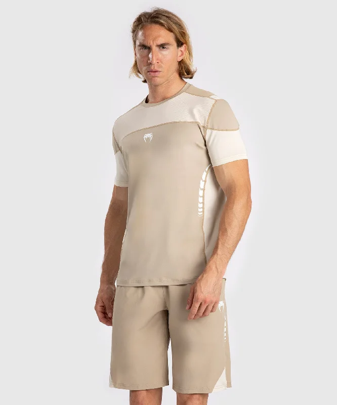 Casual And Casual Venum Tempest Men's Dry-Tech T-Shirt - Beige/Sand