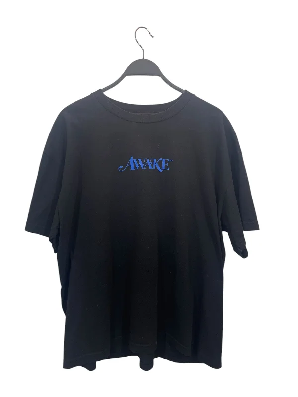 Casual Street Awake NY/T-Shirt/XXL/Cotton/BLK/Graphic/''AWAKE'' BLU FONT