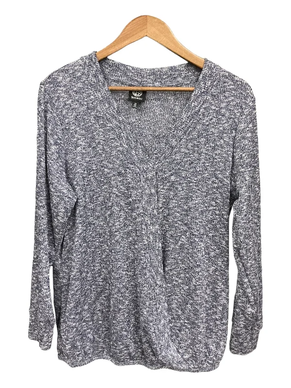 Thin Design Top Long Sleeve By Bobeau  Size: 1x