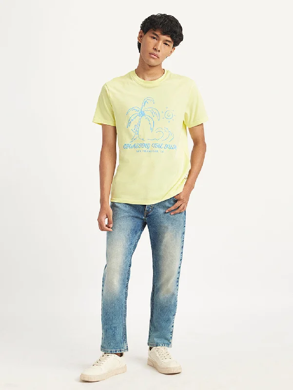 Casual Chic Looks Men's Graphic Print Slim Fit T-Shirt