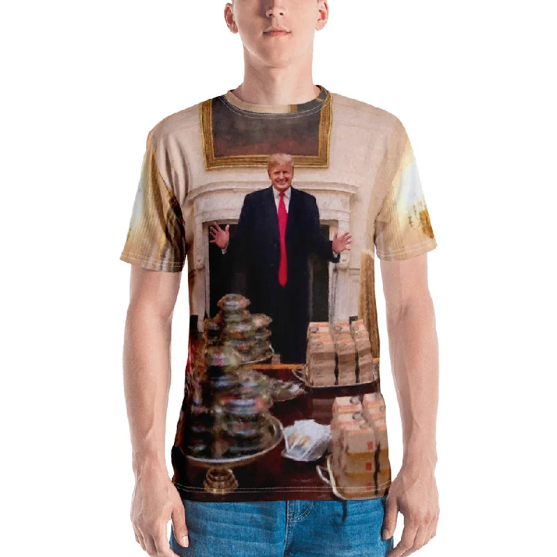Creative Prints Trump House of Carbs All-Over Men's T-shirt