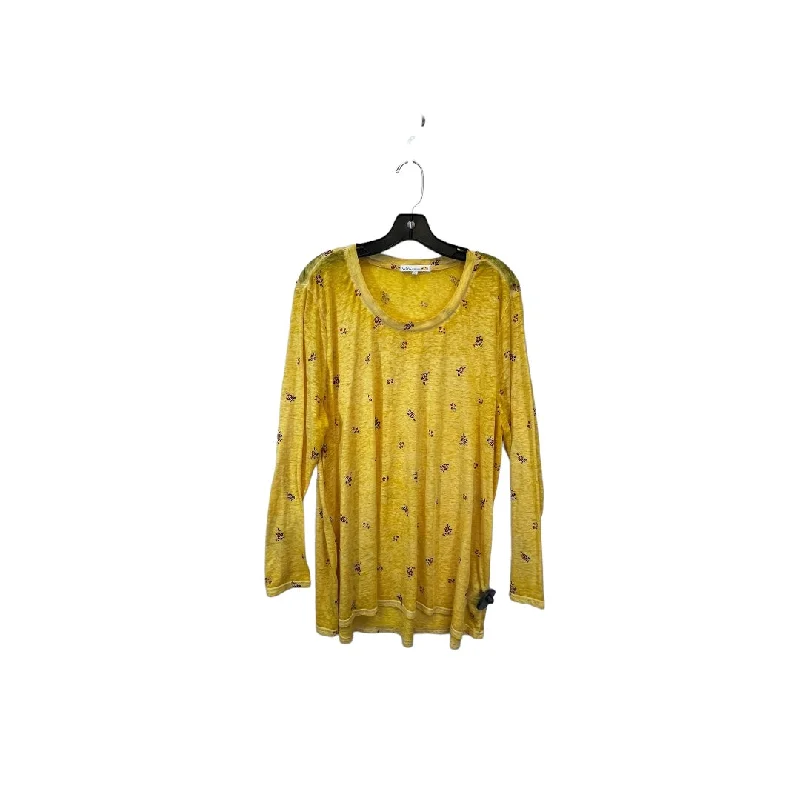 Relaxed Fashion Top Long Sleeve By C And C  Size: 1x