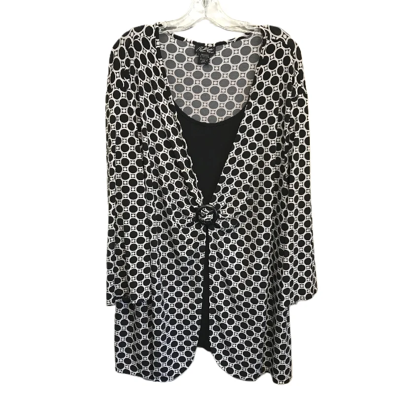 Cozy Lifestyle Top 3/4 Sleeve By Russell Kemp Size: 3x