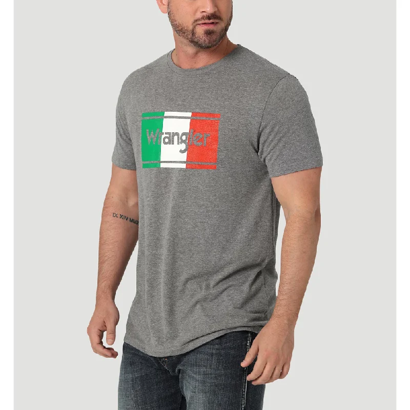 Wrangler Mens Mexico Flag T-Shirt - 112336210