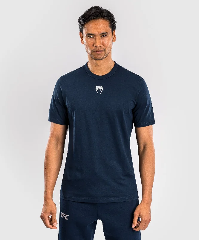 Layered Style UFC Fusion by Venum Fight Week Men’s Short Sleeve T-Shirt - Solid Oceanic Blue