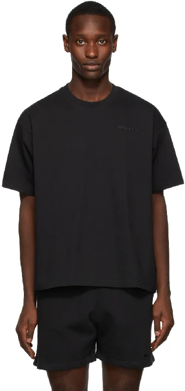 Breathable Design adidas x Humanrace by Pharrell Williams Black Humanrace Basics T-Shirt