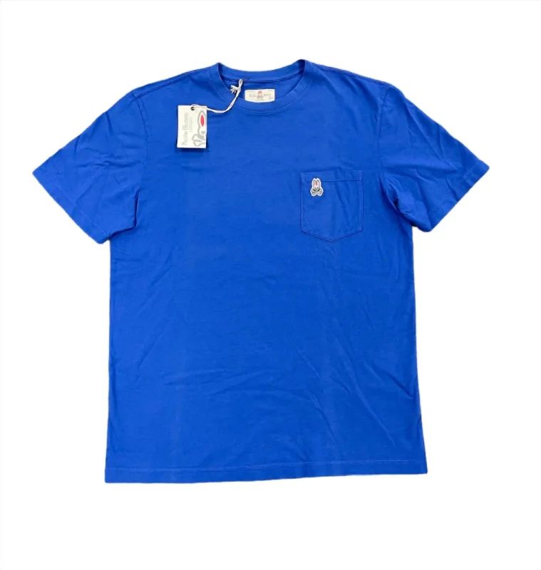 Versatile Comfort Men's Short Sleeve Pocket Tee In Rio