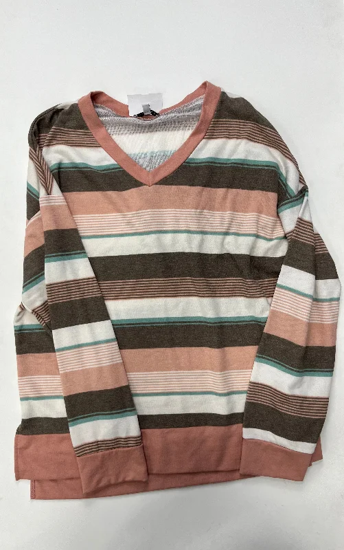 Soft Knitwear Top Long Sleeve By White Birch  Size: 1x