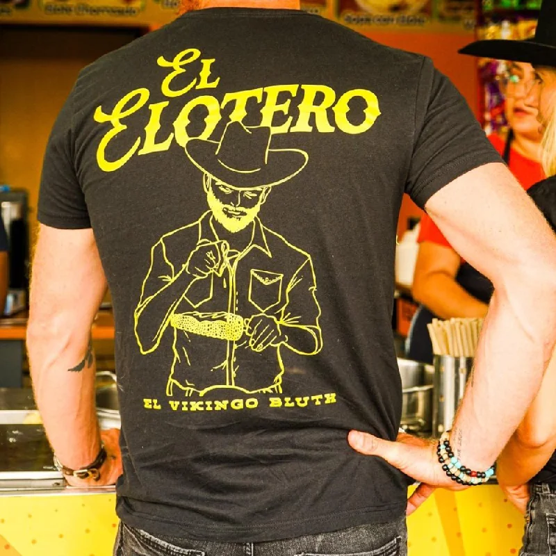 El Vikingo Mens Elotero T-Shirt - VKELOTEROBLACK