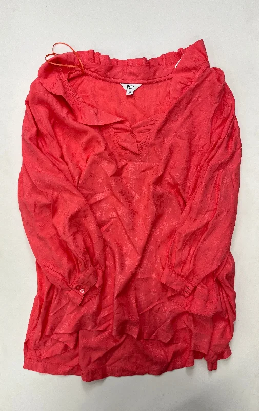 Classic Style Top Long Sleeve By Crown And Ivy  Size: 3x