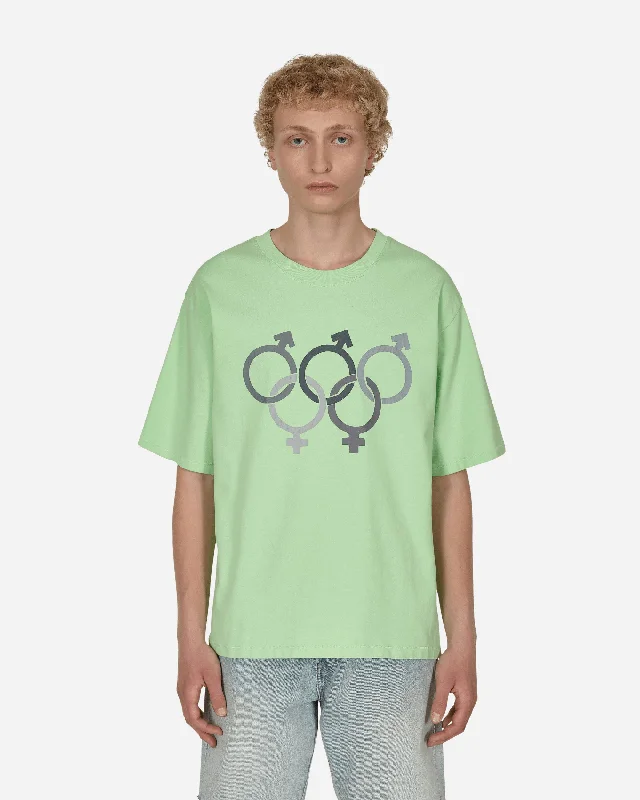 Exquisite Craftsmanship Olympics Sex T-Shirt Green
