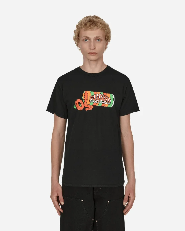 Personalized Design Suck Washed T-Shirt Black