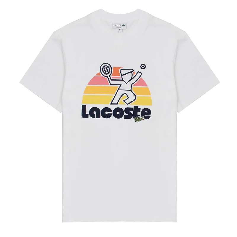 Lacoste Retro Tennis T-Shirt White