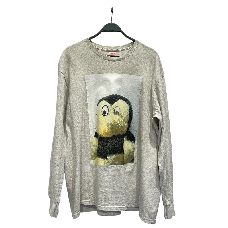 Soft Looks Supreme/LS T-Shirt/XL/Cotton/GRY/Graphic/MIKE KELLY AHHHYOUTH!