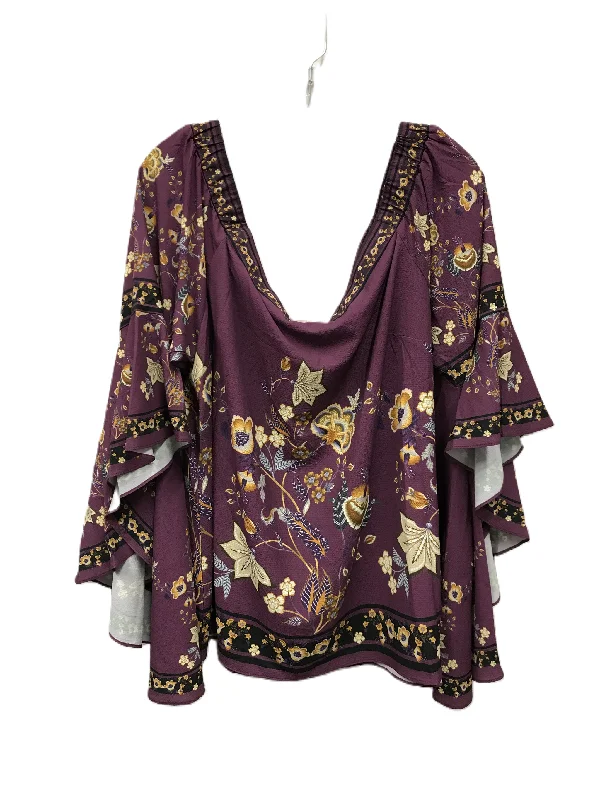 Fresh Wear Top Long Sleeve By City Chic  Size: 1x