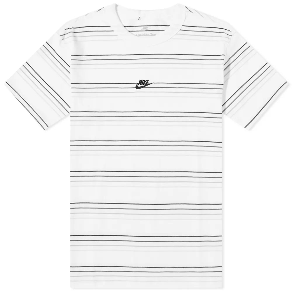 Nike Premium Stripe Tee White