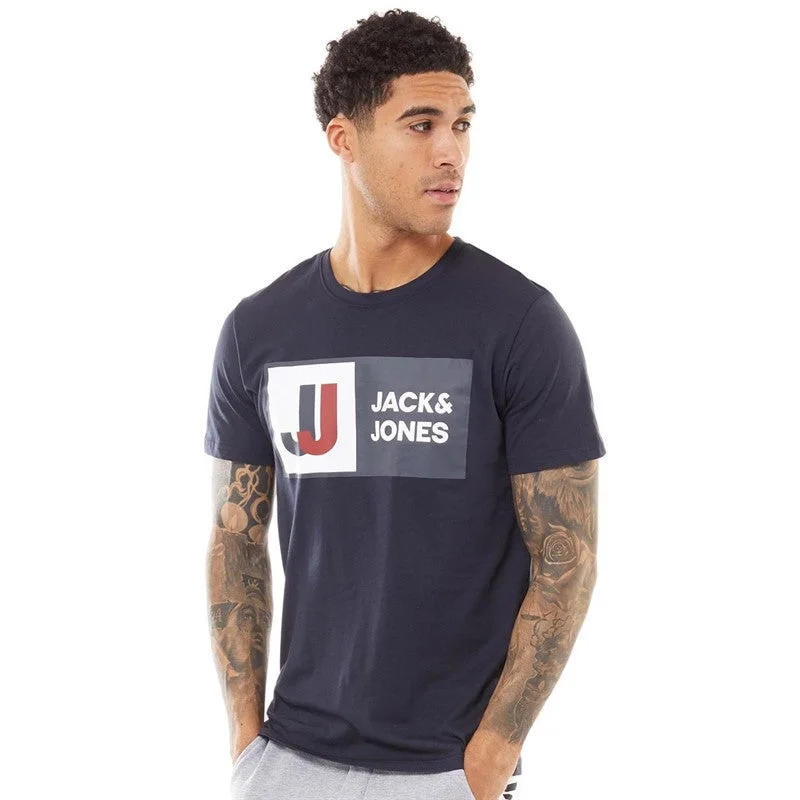 JACK AND JONES Mens Logo T-Shirt