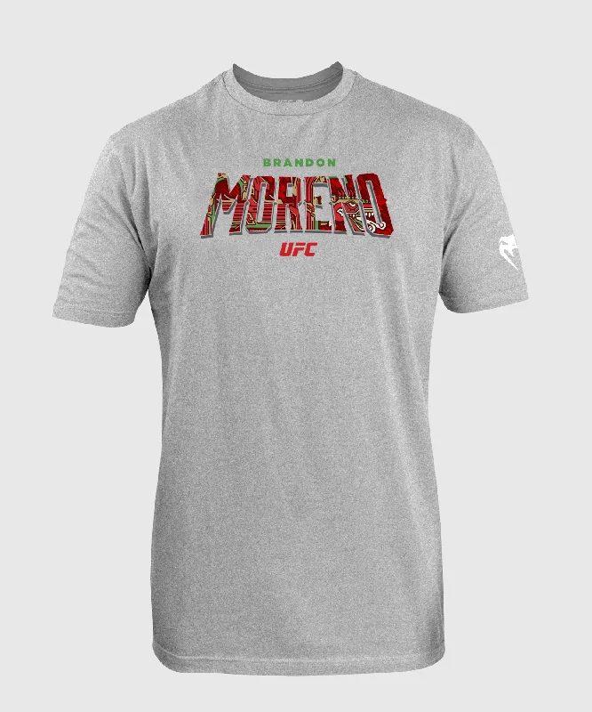 Comfortable Outfits UFC Unrivaled by Venum Brandon Moreno Unisex T-Shirt - Heather Grey