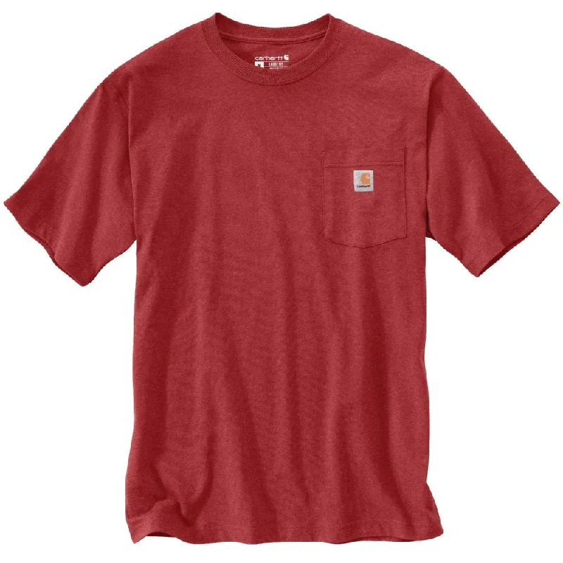 Carhartt Mens Heavyweight Pocket T-Shirt - K87-RA0