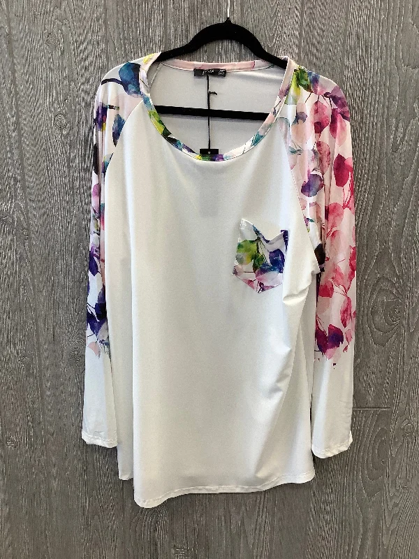 Fashionable Ease Top Long Sleeve By Lily  Size: 3x
