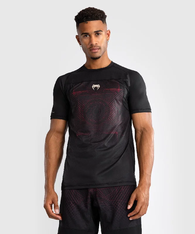 Urban Design Sense Venum G-Fit Air Men's Dry-Tech T-Shirt - Deep Black / Fire Red