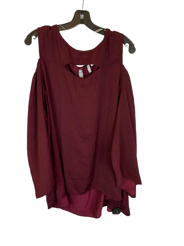 Cool Summer Top Long Sleeve By Cato  Size: 3x