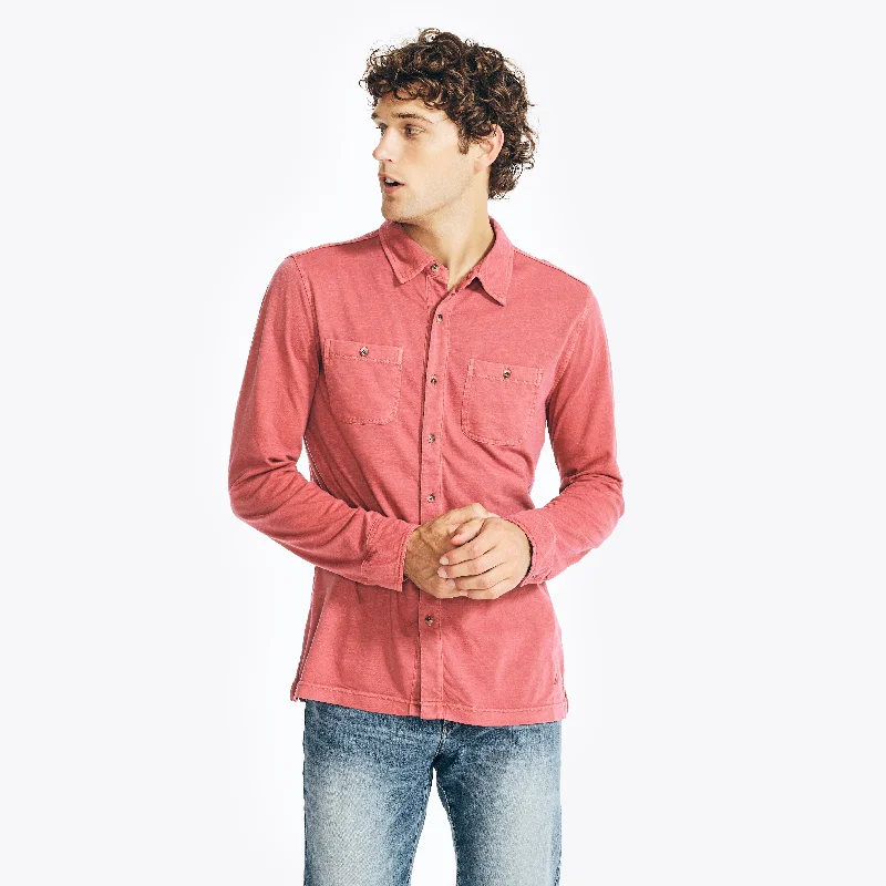 Sports Series Nautica Mens Patch Pocket Shirt