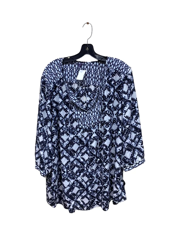 Warm Chic Top Long Sleeve By Not Your Daughters Jeans  Size: 3x