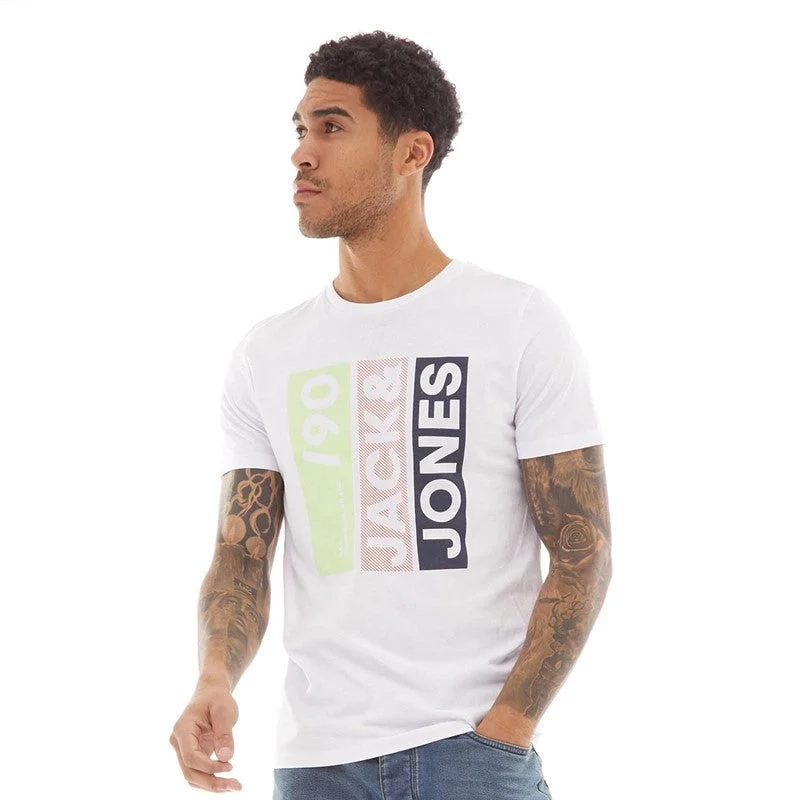 JACK AND JONES Mens Logo T-Shirt