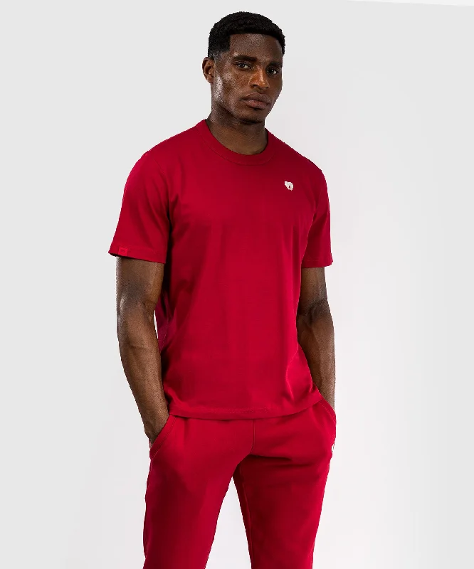 Moisture wicking Venum Silent Power T-Shirt - Cherry Red