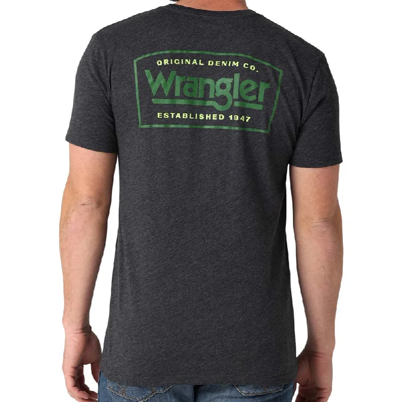 Wrangler Mens Original Denim Co T-Shirt - 112325751