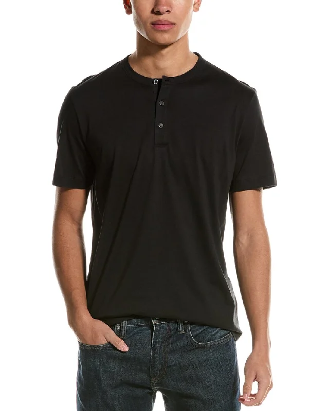 Fresh And Natural Theory Essential Henley Shirt