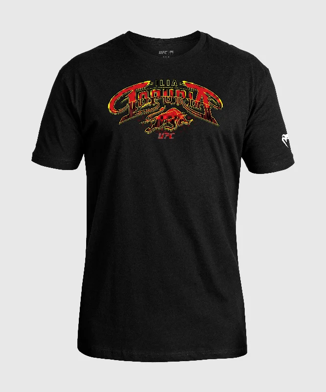 Breathable Comfort UFC Unrivaled by Venum Ilia Topuria Unisex T-Shirt - Black