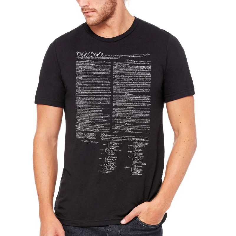 Effortless Elegance Constitution Tri-Blend Short Sleeve Graphic T-Shirt