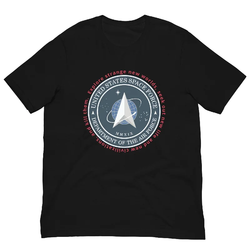 Goddess Outfit Space Force Parody T-Shirt