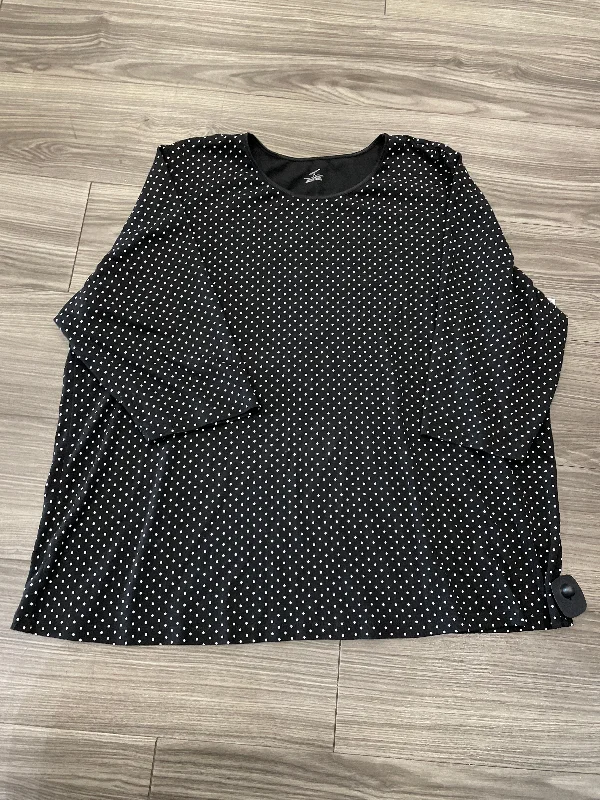 Stylish Jackets Top 3/4 Sleeve By Cj Banks  Size: 3x