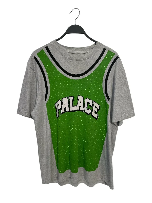Elegant Series PALACE/T-Shirt/XL/Cotton/GRY/PALACE JERSEY TSHIRT