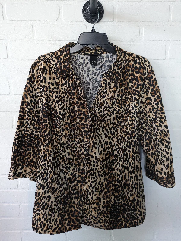 Casual Chic Outfits Top 3/4 Sleeve By Lane Bryant  Size: 3x