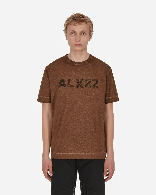 Soft Textures Exclusive Logo T-Shirt Brown