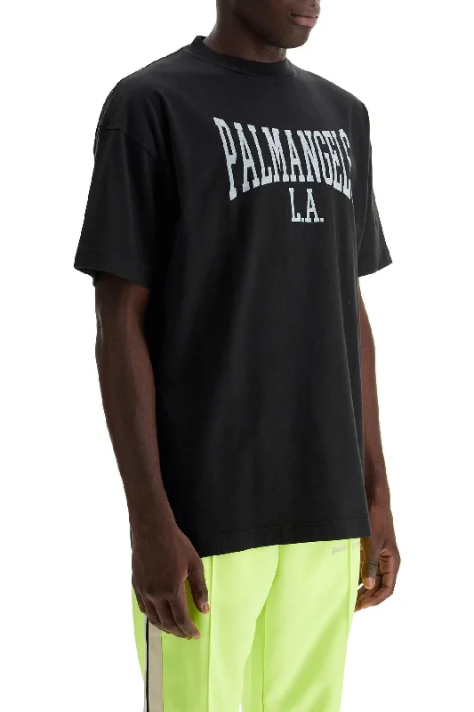 Casual Comfort Palm Angels College Print T-Shirt